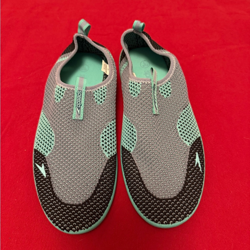 Speedo Gray and Mint Water Shoes